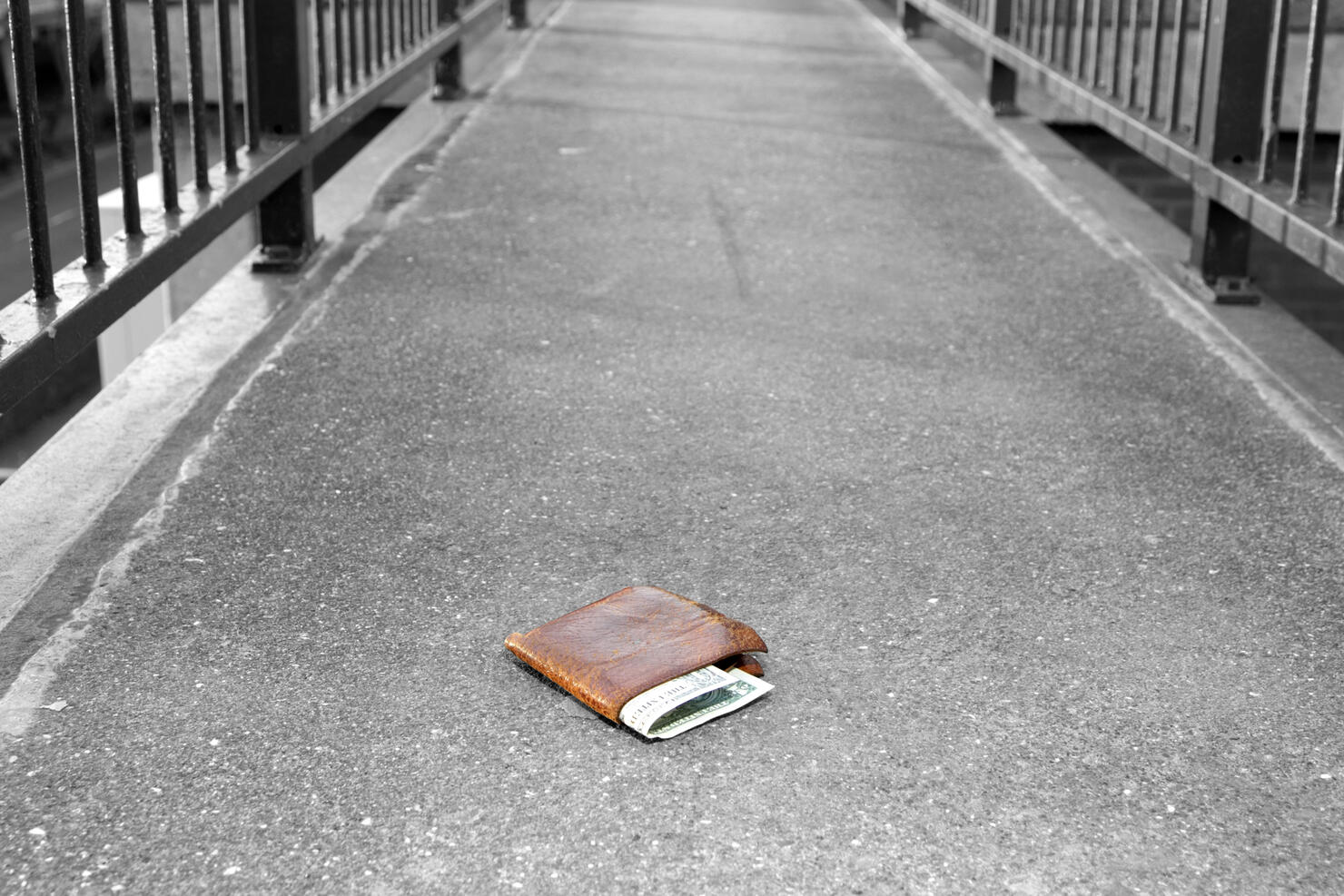 mans wallet