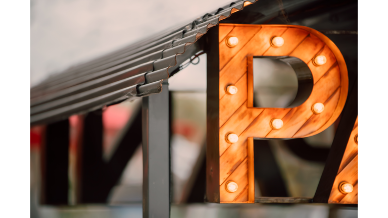 Close-Up Of Letter P