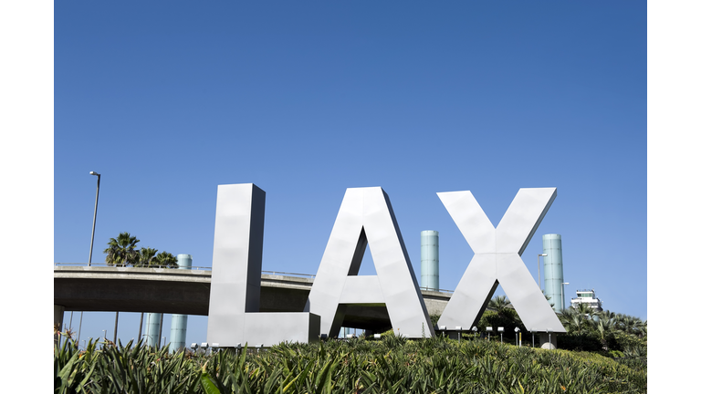 LAX Airport Sign