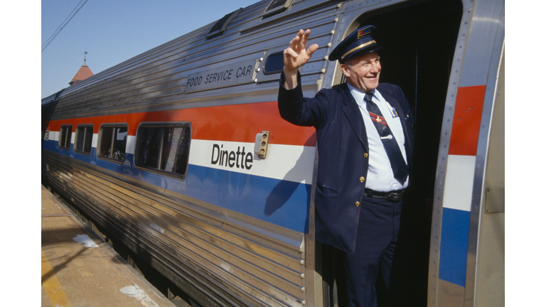 "Conductor of Amtrak, Wilmington, Delaware"