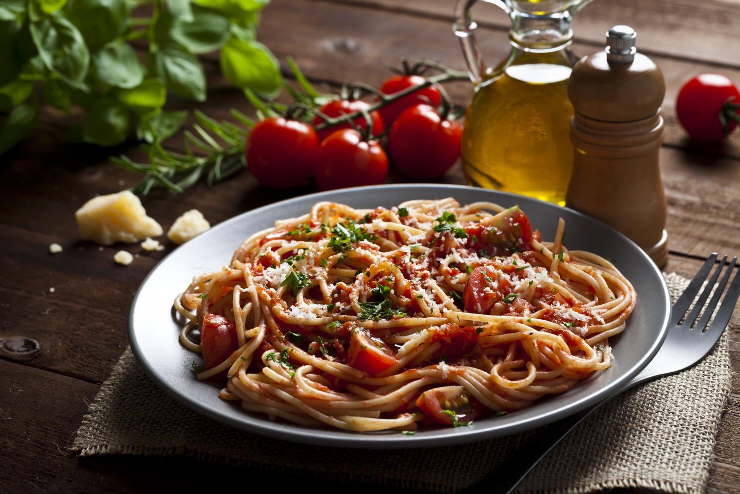 Pasta plate