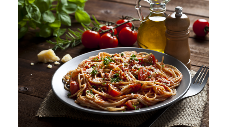 Pasta plate