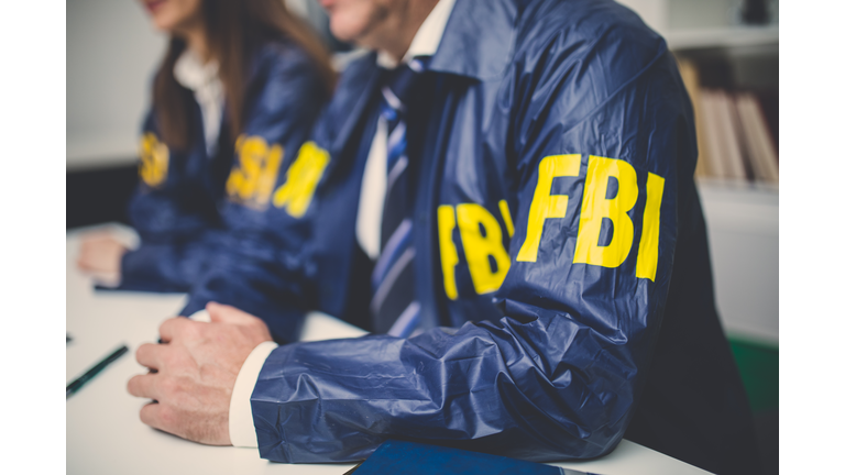 FBI team in office