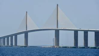 Así van los cierres de puentes en Tampa Bay tras paso de Helene