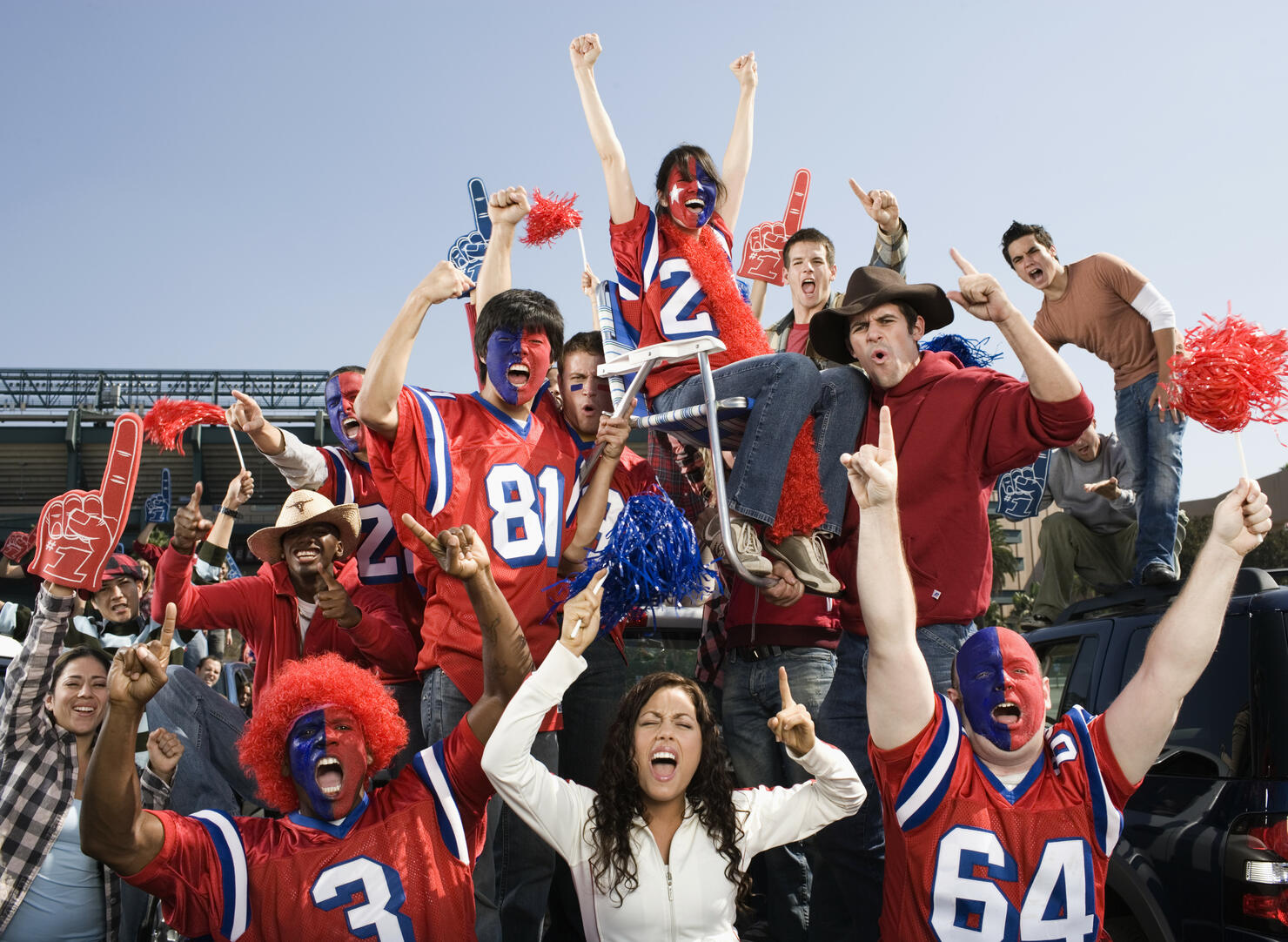 Tailgating Football Fans