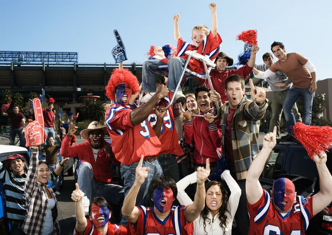 Tailgating Football Fans
