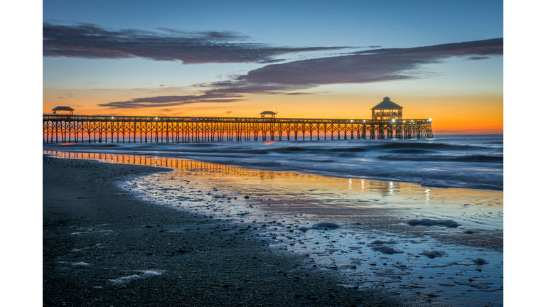 Folly beach dawn