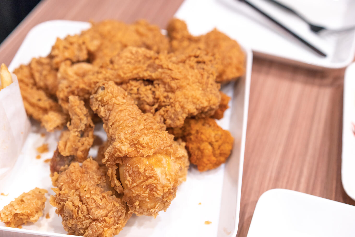 Fried Chicken on plate