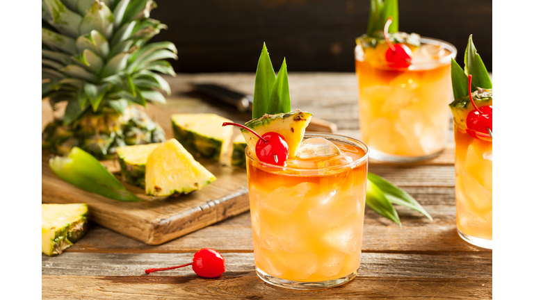 Homemade Mai Tai Cocktail