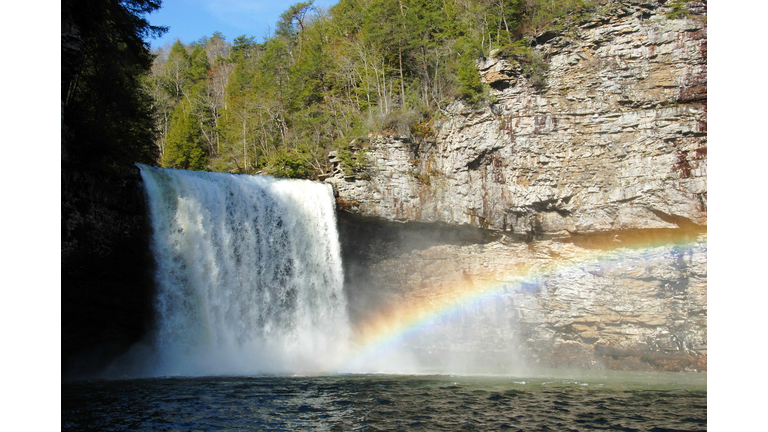 Cane Creek Falls Rainbow