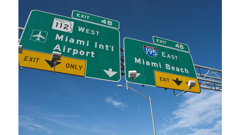 Miami Beach and International Airport