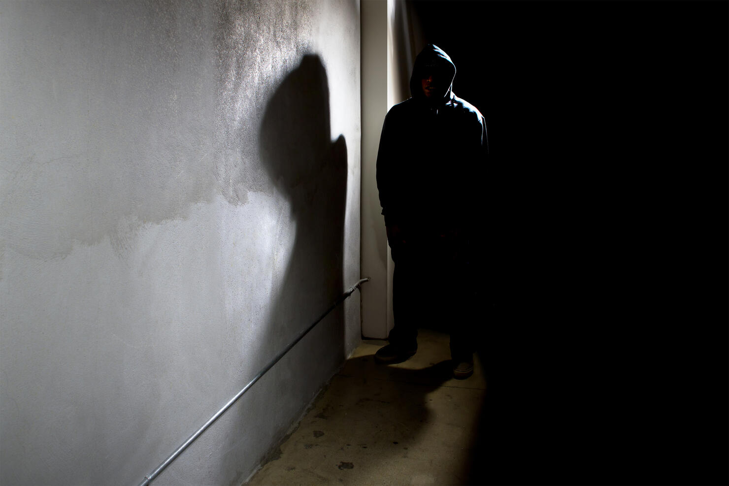 Stalker in a Dark Alley
