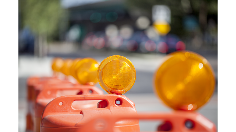 Construction Safety Barrier Barrels