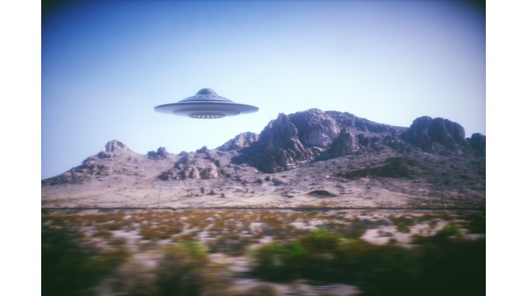 Alien Spaceship On Earth