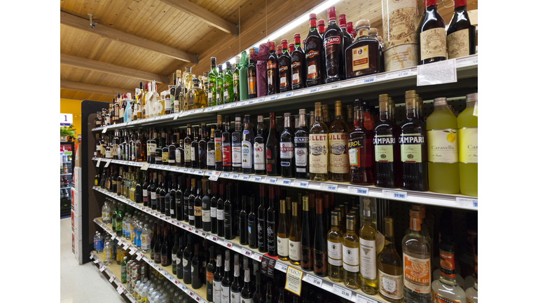 Grocery Store Liquor Department