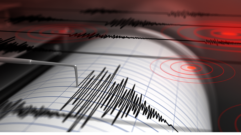 Seismograph and earthquake