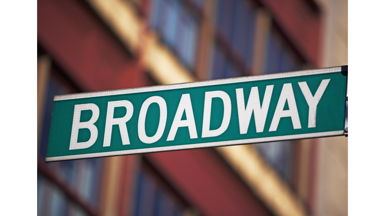 Broadway Street sign