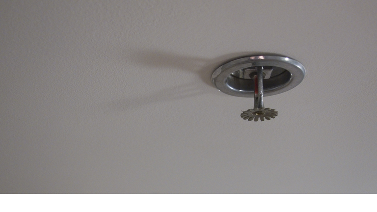 Sprinkler in Ceiling
