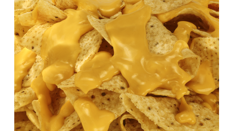 Nachos and Melted Cheese.