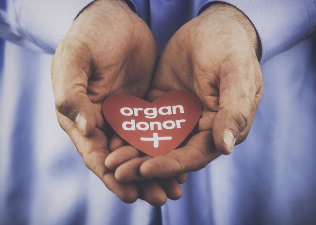 Reminder of the importance of being an organ donor
