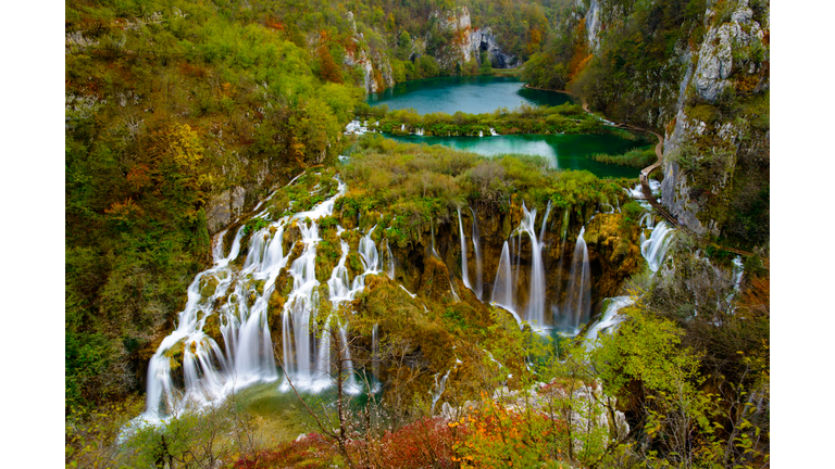 Lower Falls of Veliki Slap Waterfall