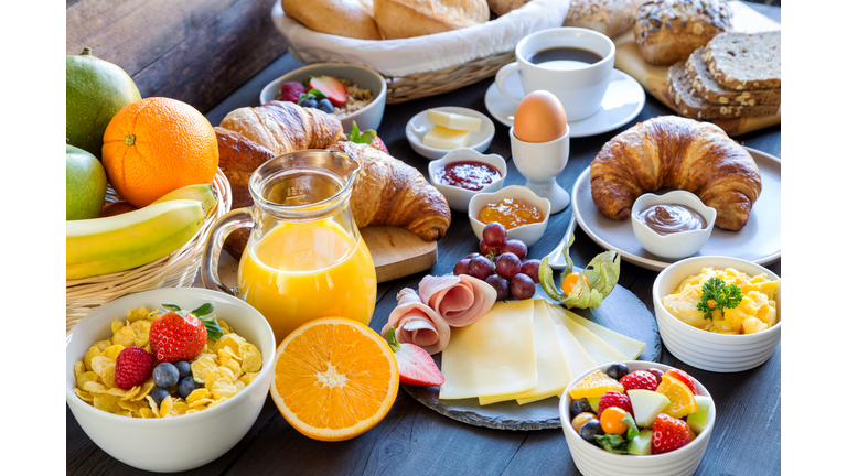 breakfast table