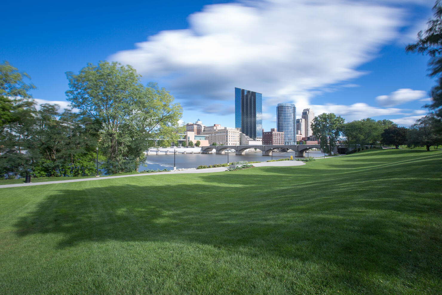 Grand Rapids in the Middle of Summer