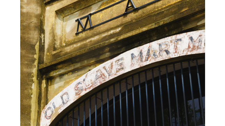 USA, South Carolina, Charleston, Close up of gate of old slave market