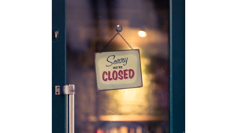 Sorry, we are closed...