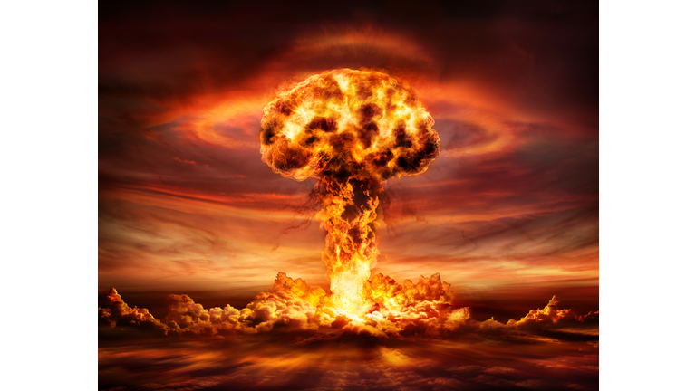 Nuclear Bomb Explosion - Mushroom Cloud