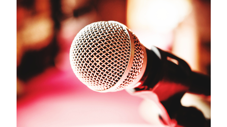 Close-Up Of Microphone