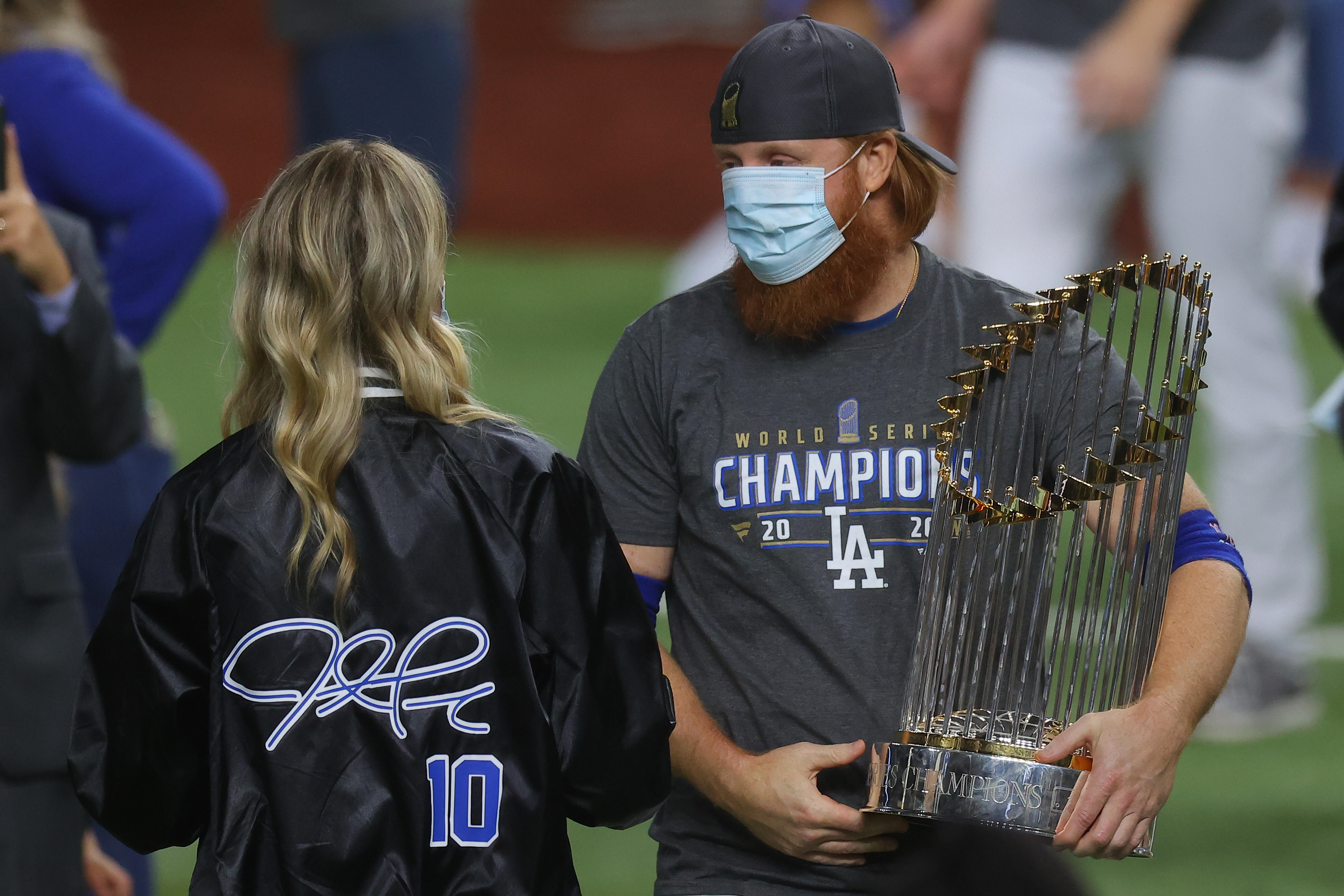 MLB rips Justin Turner for celebrating with Dodgers teammates