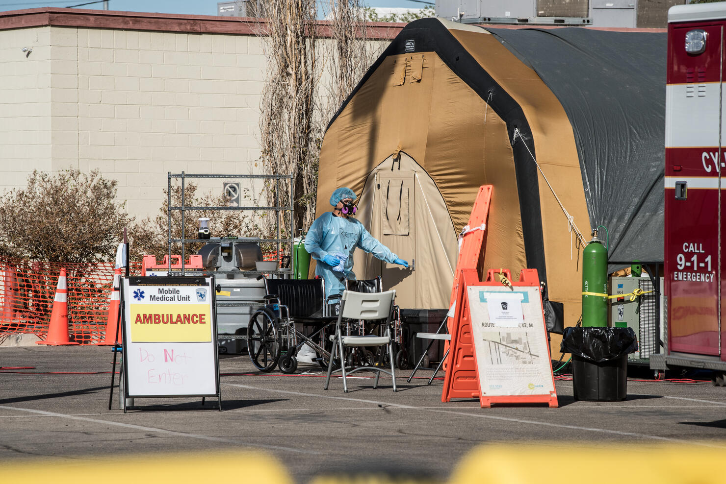 El Paso Imposes New Lockdown Measures As Coronavirus Infections Soar