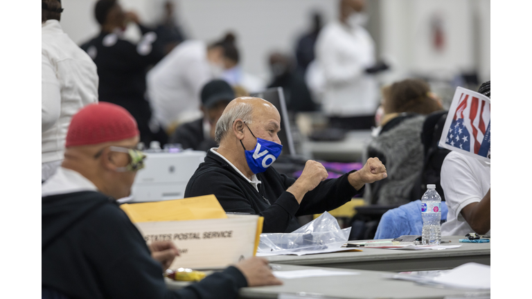 Michigan Election Workers Continue To Count Absentee Ballots