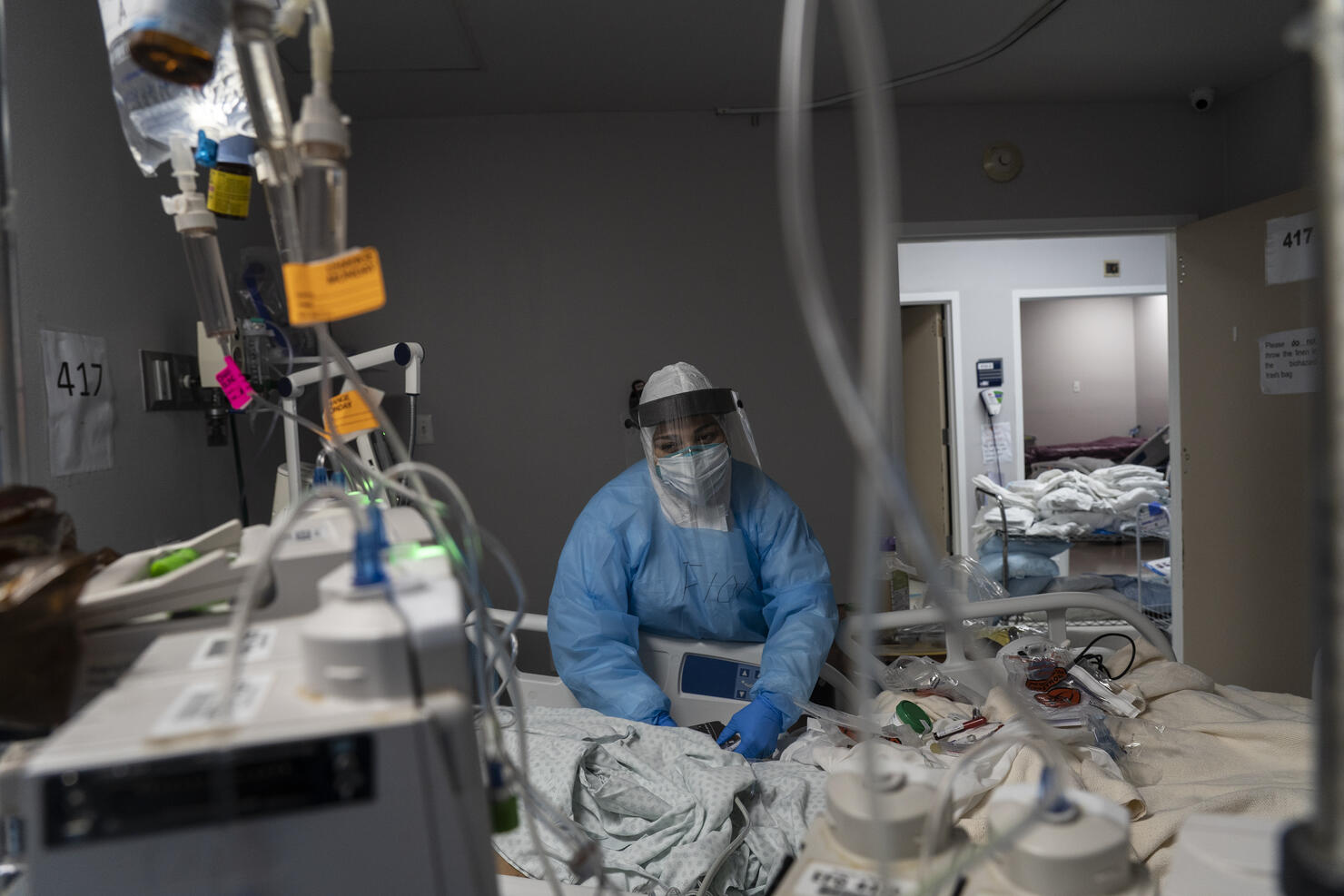 Houston Hospital Continues To Deal With Spike In Covid Cases