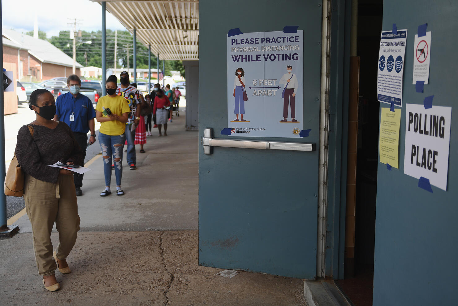 Missourians Vote In 2020 Primary Election