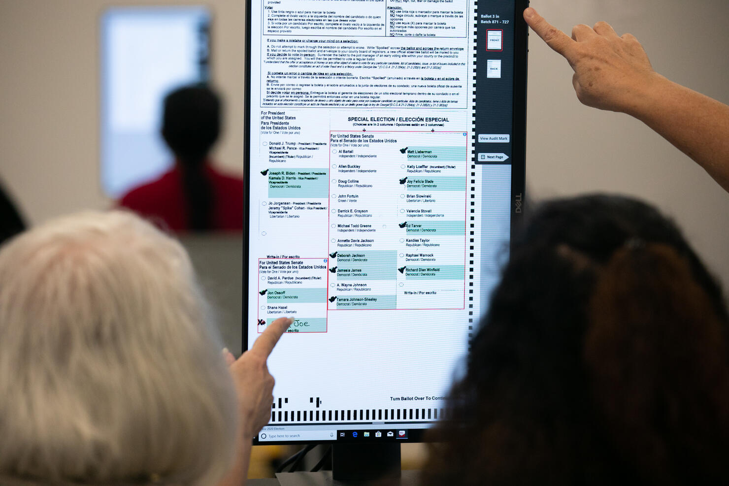 Georgia Finishes Up Counting Ballots As Biden Has Been Projected To Win National Election