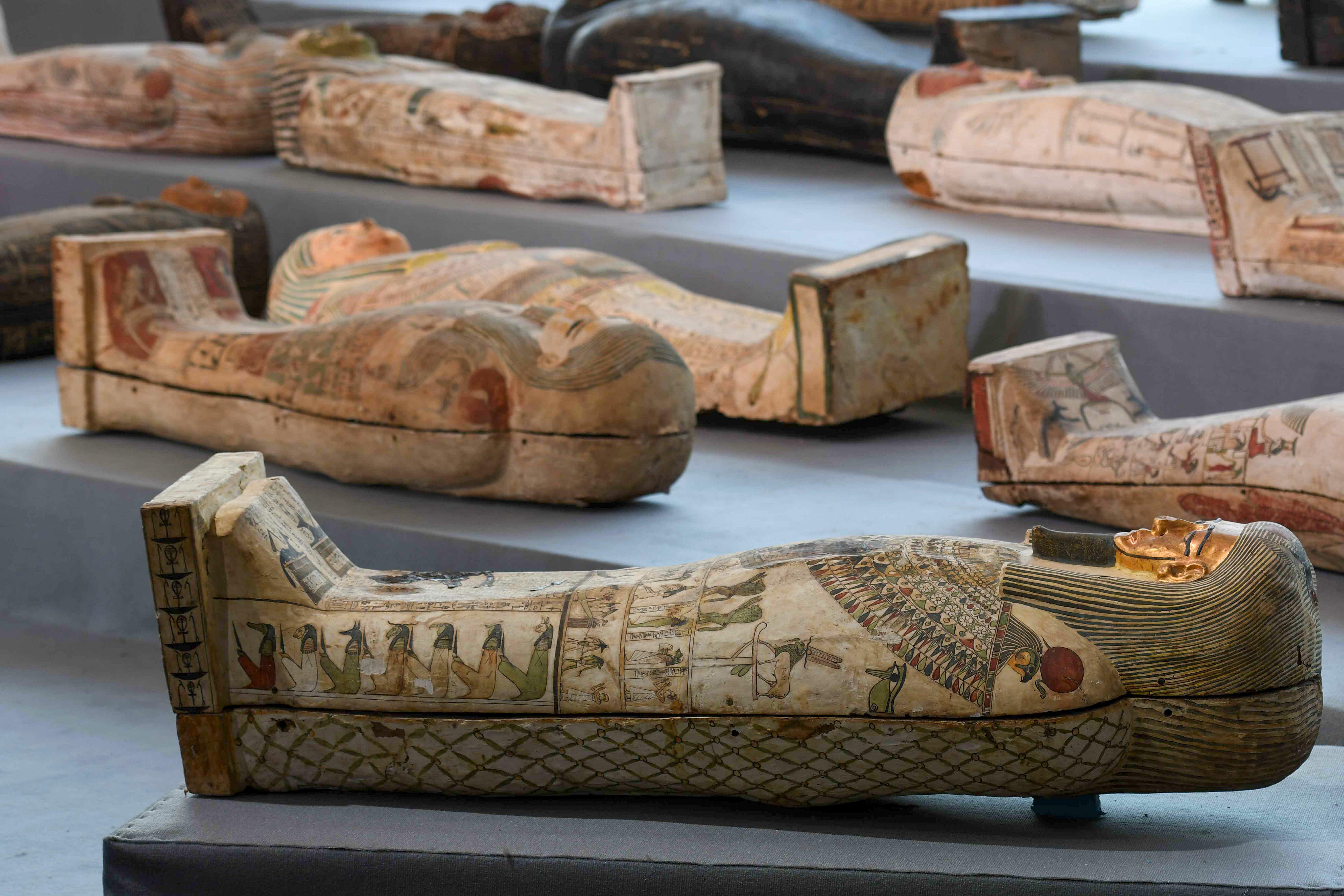 Egypt Reveals Over 100 Intact Mummies That Were Buried Over 2 500 Years Ago Iheart