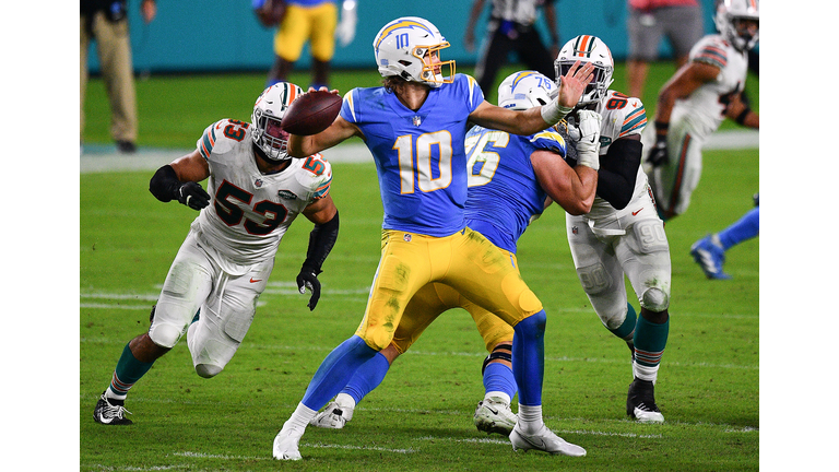 Los Angeles Chargers v Miami Dolphins