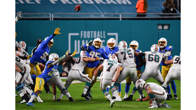 Los Angeles Chargers v Miami Dolphins