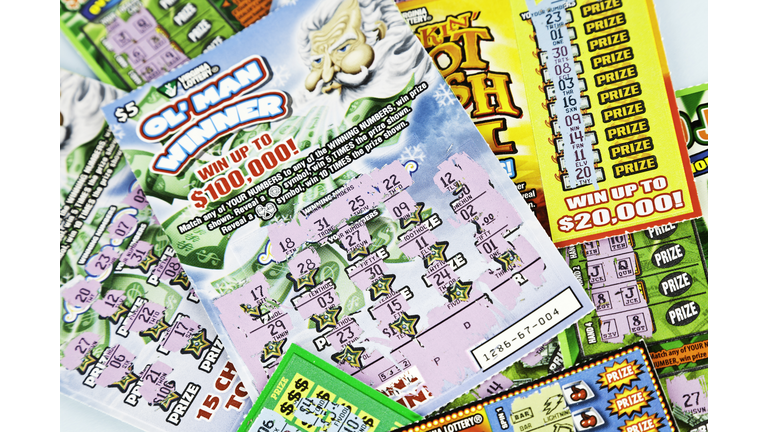Losing Lottery Scratch-Off Cards