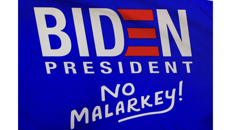 Flag for candidate Joe Biden