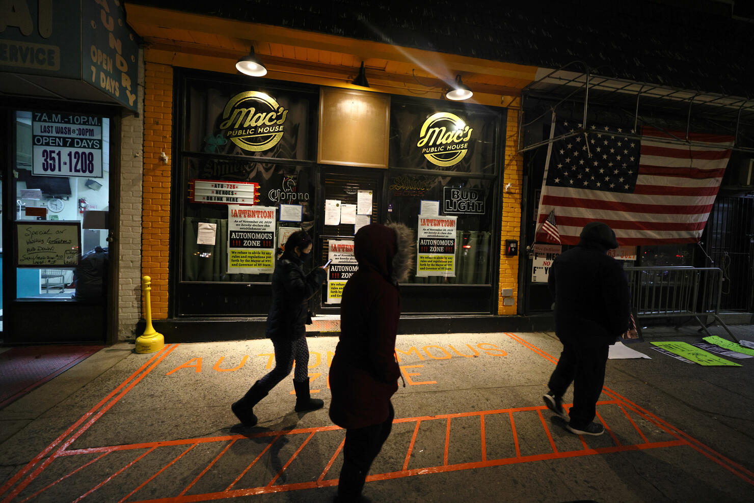 Staten Island Bar Becomes Flashpoint For Pushback On City's Covid Restrictions On Businesses