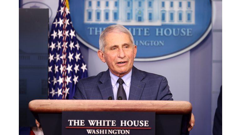 Members Of Coronavirus Task Force Hold A Briefing At The White House