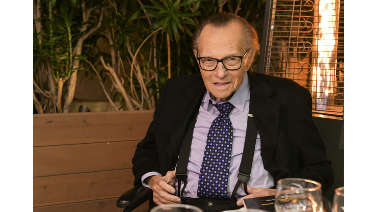 Friars Club And Crescent Hotel Honor Larry King For His 86th Birthday