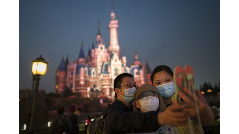 Disney Shanghai Reopens To Limited Visitors As China Recovers From Coronavirus Pandemic