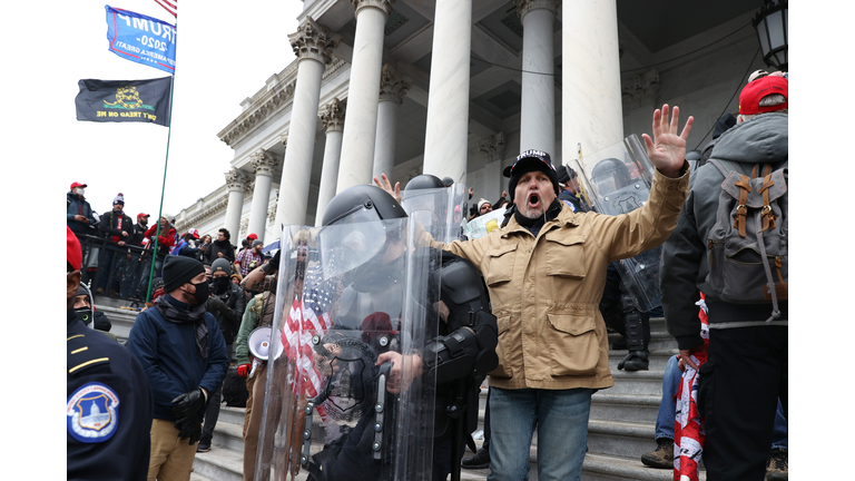 Trump Supporters Hold "Stop The Steal" Rally In DC Amid Ratification Of Presidential Election