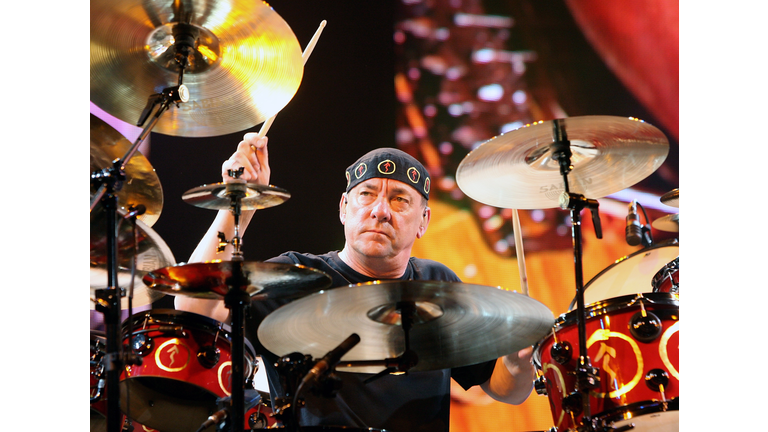 The late, great Neil Peart of Rush