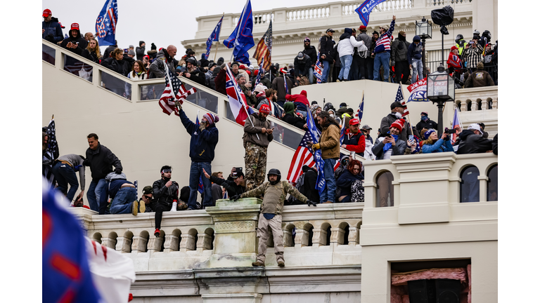 Trump Supporters Hold "Stop The Steal" Rally In DC Amid Ratification Of Presidential Election