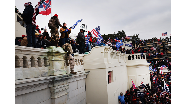 Trump Supporters Hold "Stop The Steal" Rally In DC Amid Ratification Of Presidential Election